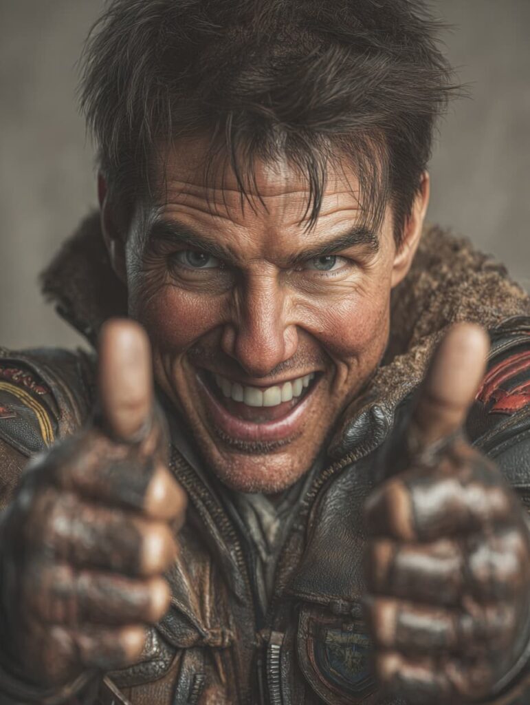 Selfie expressif et hyperréaliste en portrait