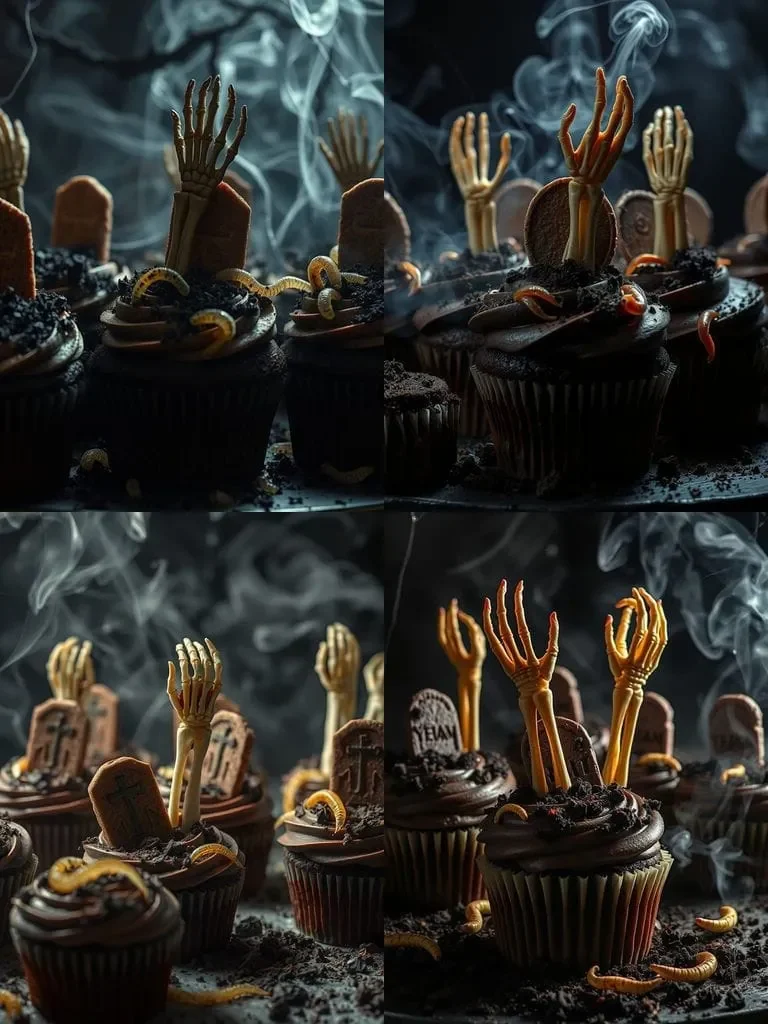 Plats et boissons horribles pour Halloween