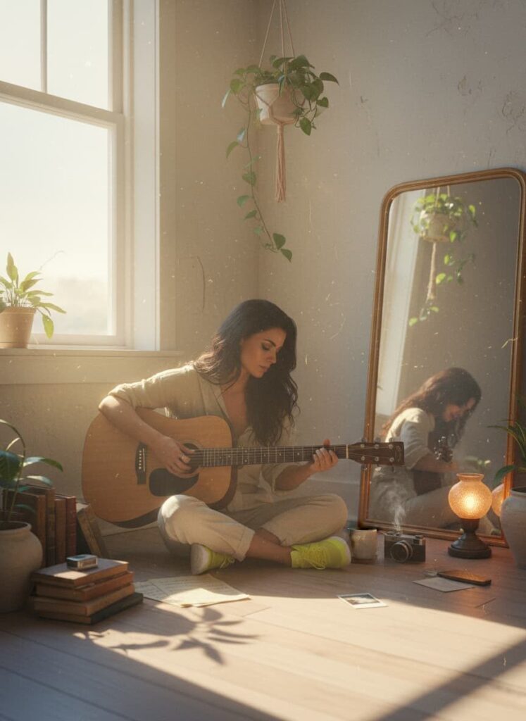 Portrait schill guitare