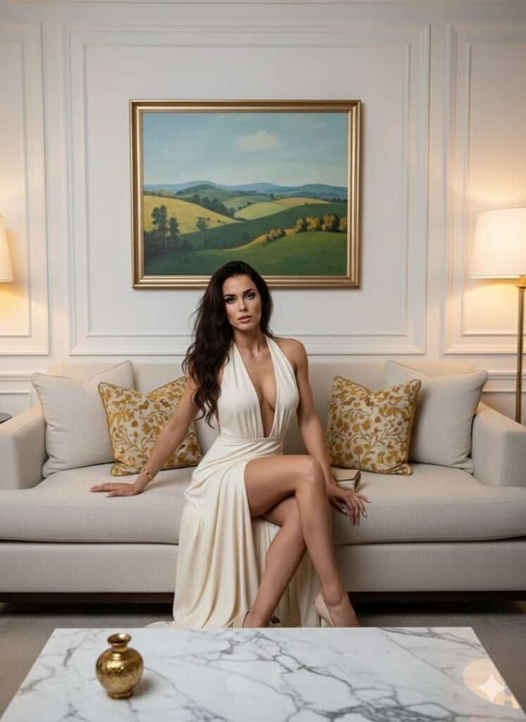 Portrait élégant version Dallas